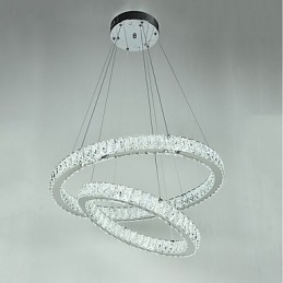 Beltéri kristálycsillár modern függesztékes mennyezeti lámpa szabályozható világító lámpa távirányítóval