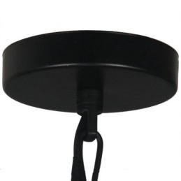 Vintage fém függőlámpa üveg ernyővel