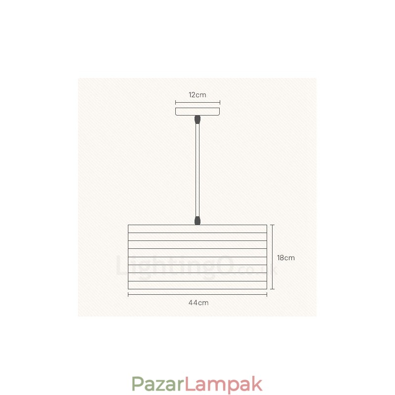1 Light Wood Modern, kortárs függőlámpa fa ernyővel