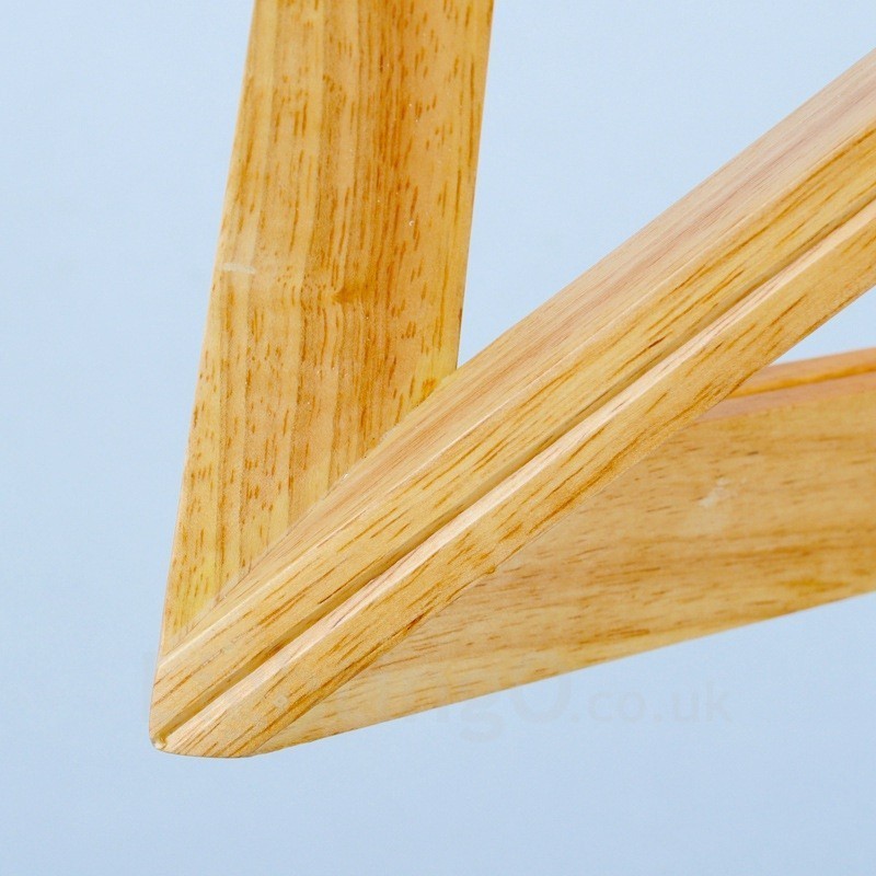 1 Light Wood Modern, kortárs függőlámpa fa ernyővel