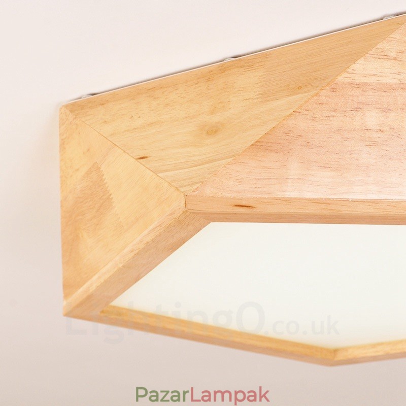 Modern, modern skandináv stílusú, süllyesztett mennyezeti lámpák akril árnyékolással