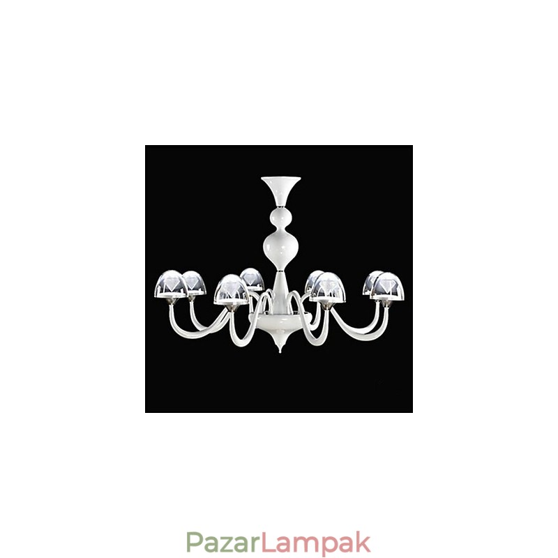Modern minimalista kreatív kristály gombás medál 8