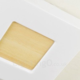 Modern, modern, süllyesztett mennyezeti lámpák akril ernyővel