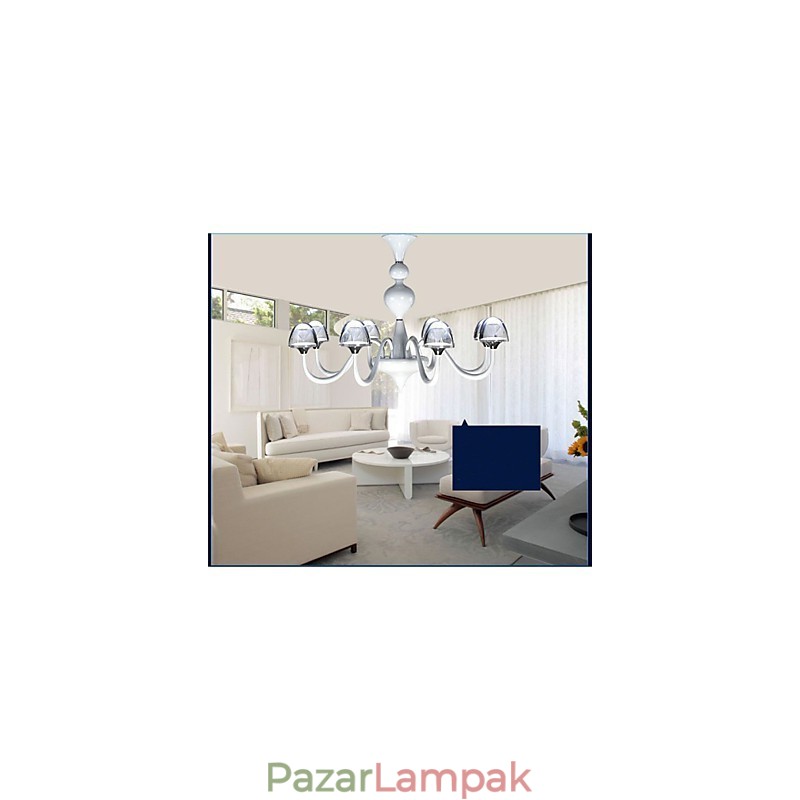 Modern minimalista kreatív kristály gombás medál 8