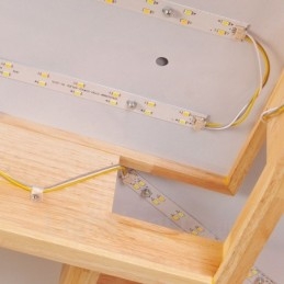 6 Modern, modern skandináv stílusú, süllyesztett mennyezeti lámpa akril ernyővel
