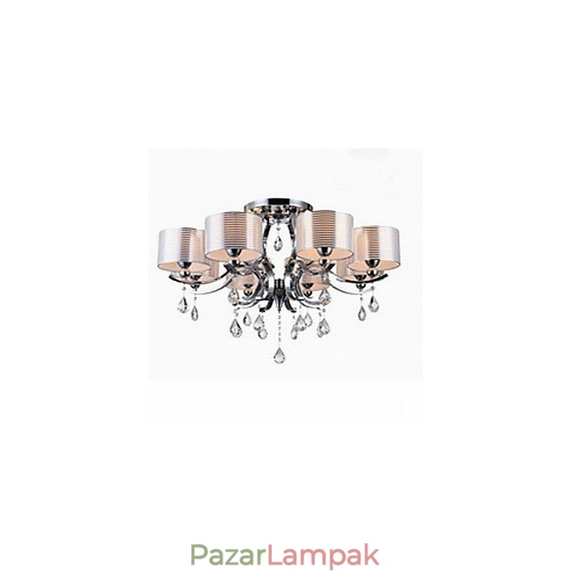 Modern K9 kristálycsillár 8 lámpák