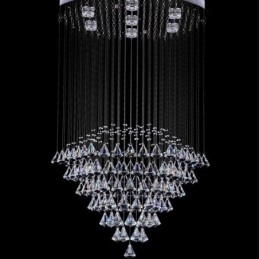 7 lámpa Modern kristály mennyezeti függőlámpa beltéri csillár világító lámpák lámpatestek