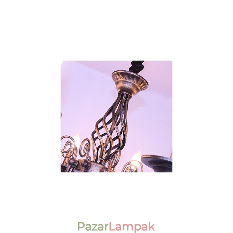 Retro tervezők gyertya stílus Egyéb fém csillár