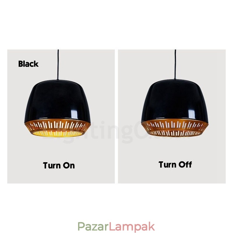 1 Világos Modern modern függőlámpa fekete-fehér piros kék árnyalattal