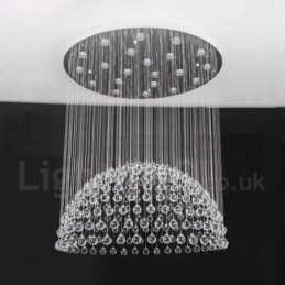 21 Lights Modern K9 kristály mennyezeti függőlámpa beltéri csillár világító lámpák lámpatestek