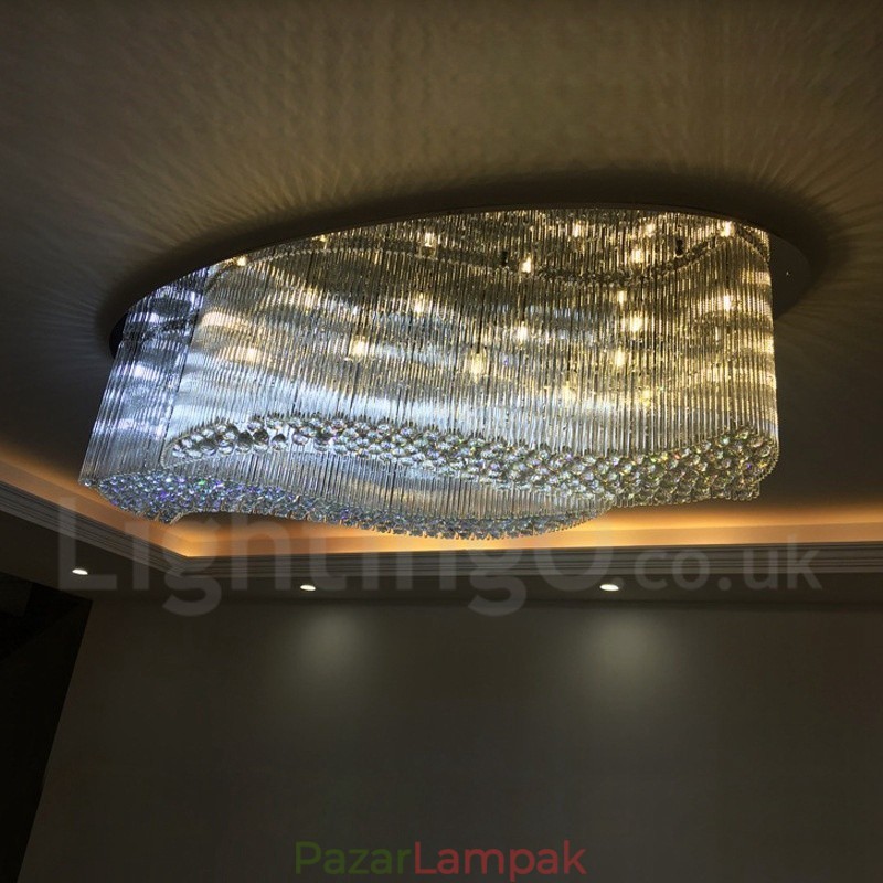 Modern K9 kristály mennyezeti függőlámpa beltéri csillár lámpatestek