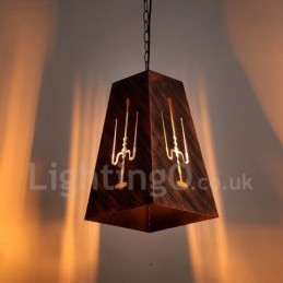 1 Light Retro Vintage függőlámpa Cafe House függőlámpa