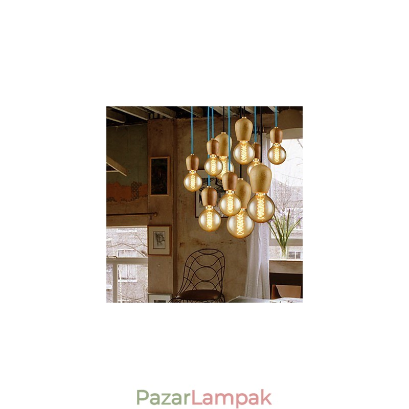 Csillár Mini stílusú Modern kortárs fa bambusz