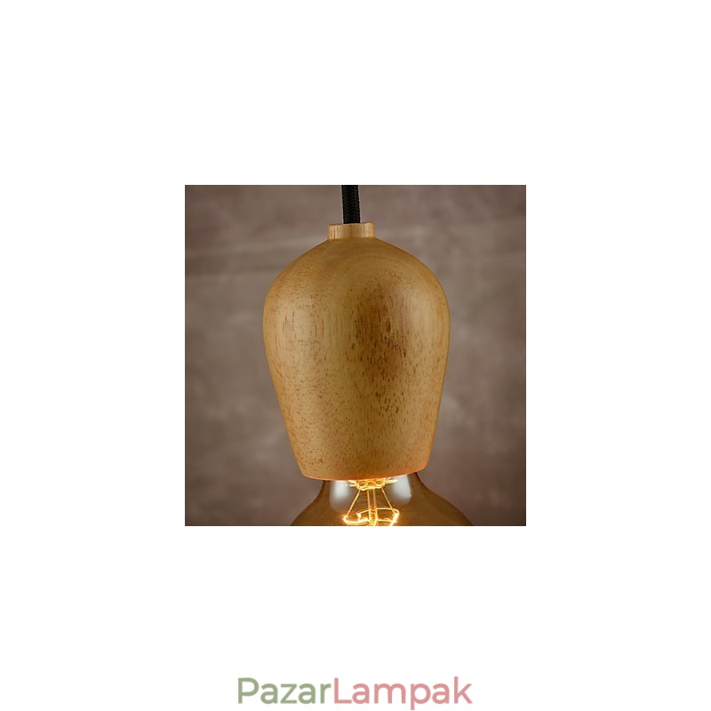 Csillár Mini stílusú Modern kortárs fa bambusz
