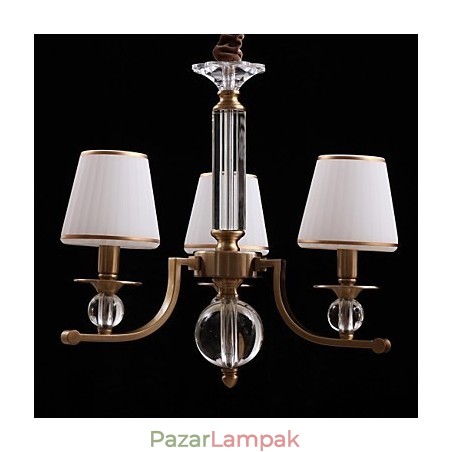 Modern kortárs kristály bronz fém csillár Modern kortárs kristály bronz fém csillár