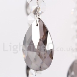 6 Világos K9 kristály gyertya stílusú csillár