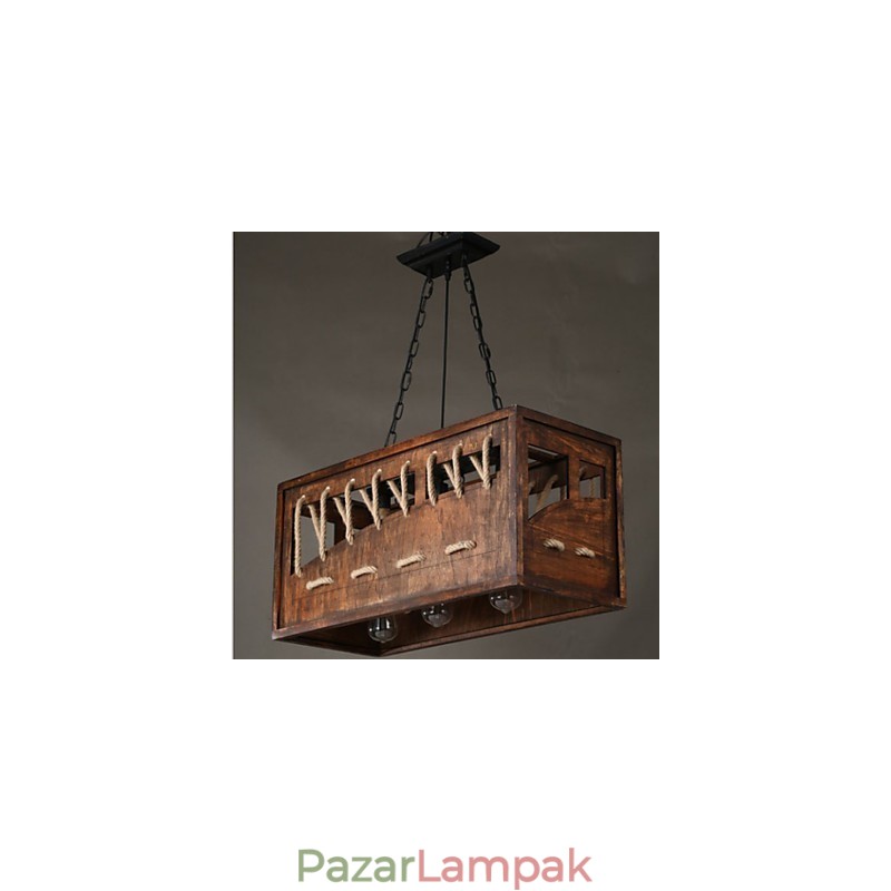 Minimalista fa csillár