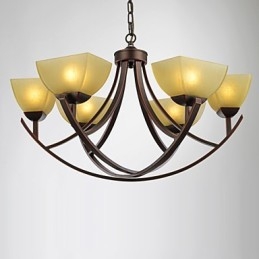 Csillár 6 Lights Traditional Classic Vintage Metal