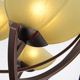 Csillár 6 Lights Traditional Classic Vintage Metal