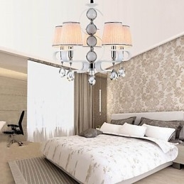 Fabric Chandelier 5 Light Modern, minimalista, kiváló minőségű lámpa