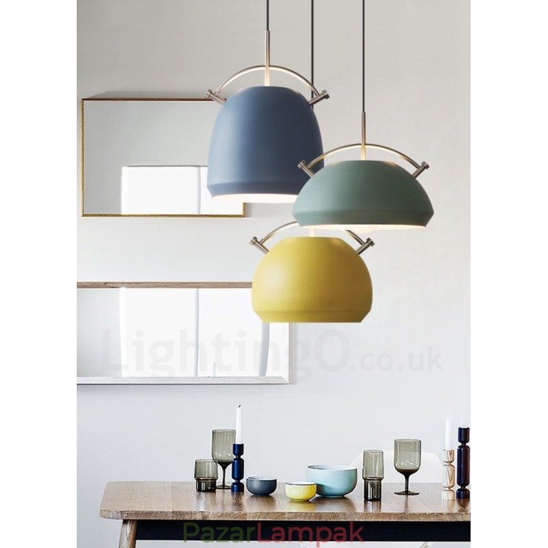 1 Világos skandináv stílusú, modern, kortárs Cafe függőlámpa