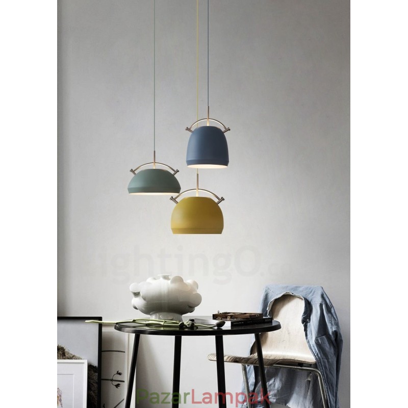 1 Világos skandináv stílusú, modern, kortárs Cafe függőlámpa