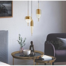 1 Light Modern, kortárs üveg függesztett lámpa