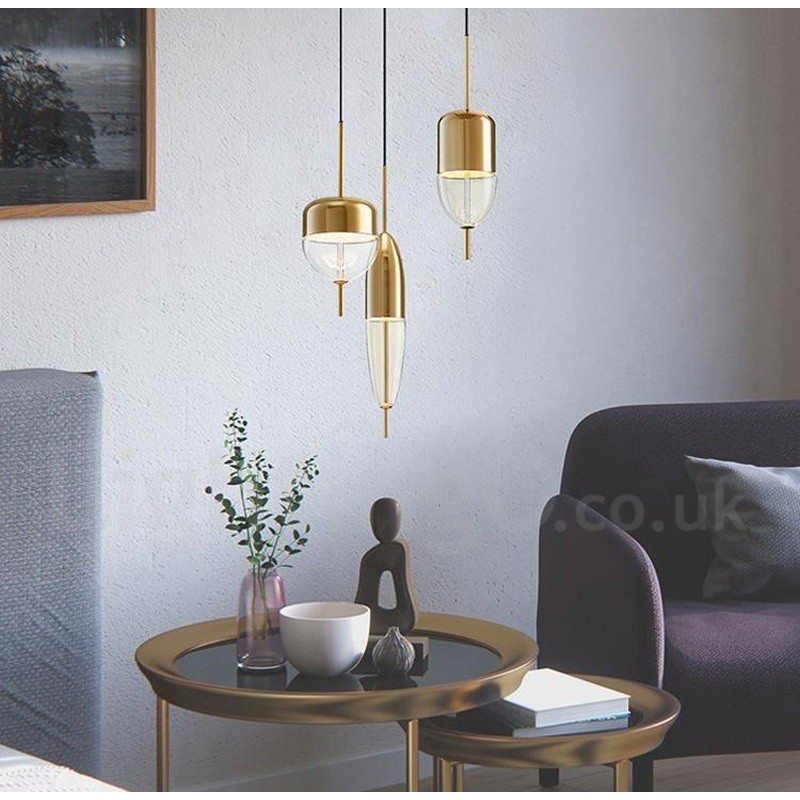 1 Light Modern, kortárs üveg függesztett lámpa
