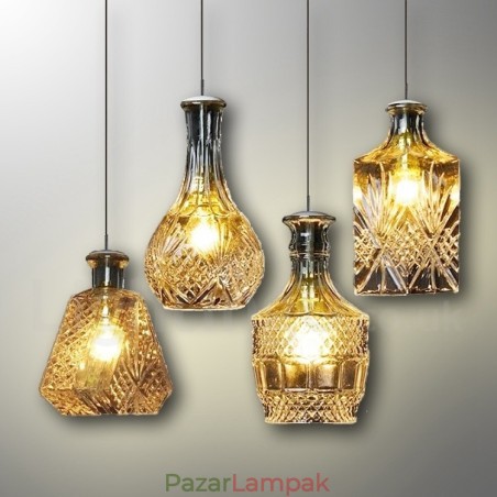 1 Light Rusztikus Lodge üveg kávézó függőlámpa 1 Light Rusztikus Lodge üveg kávézó függőlámpa