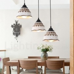 1 Light Modern, kortárs függőlámpa kerámia ernyővel