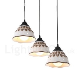 1 Light Modern, kortárs függőlámpa kerámia ernyővel