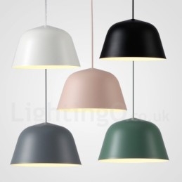 1 Light Modern modern acél függőlámpa alumínium ötvözet ernyővel