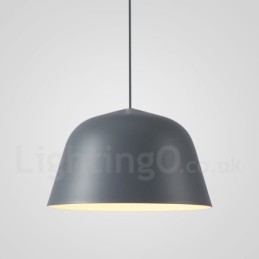 1 Light Modern modern acél függőlámpa alumínium ötvözet ernyővel