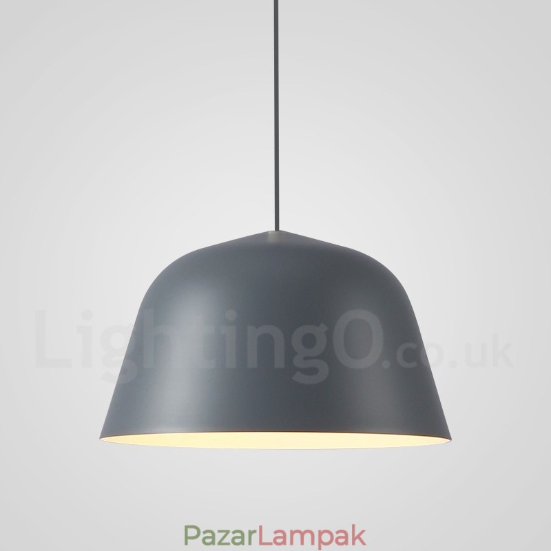 1 Light Modern modern acél függőlámpa alumínium ötvözet ernyővel