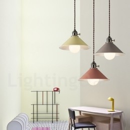 1 Világos Modern modern acél függőlámpa acél ernyővel