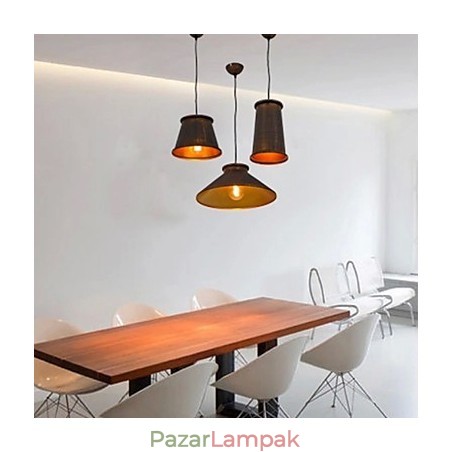 Csillár Mini stílusú Modern kortárs fém 3 fényű függőlámpa Csillár Mini stílusú Modern kortárs fém 3 fényű függőlámpa