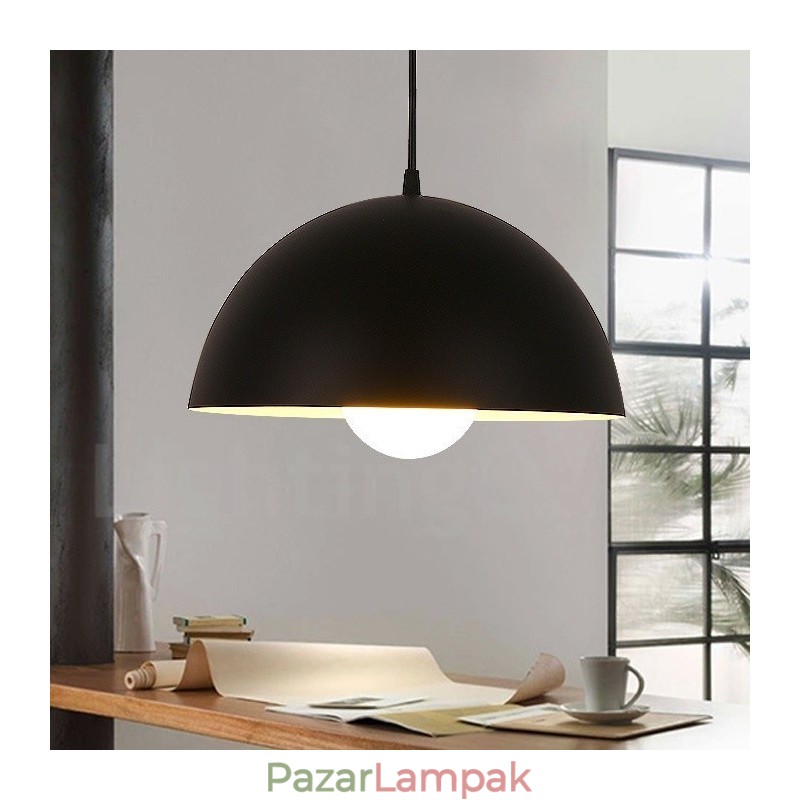 1 Light Modern modern acél függőlámpa alumínium ötvözet ernyővel