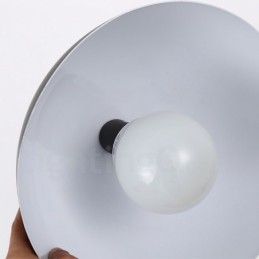 1 Light Modern modern acél függőlámpa alumínium ötvözet ernyővel
