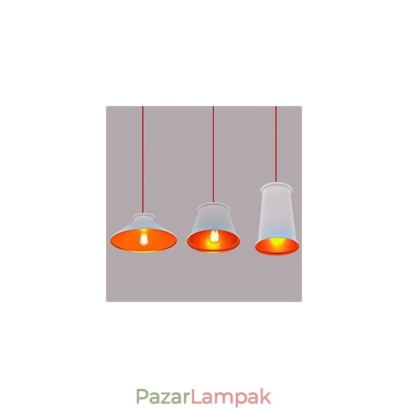 Csillár Mini stílusú Modern kortárs fém 3 fényű függőlámpa