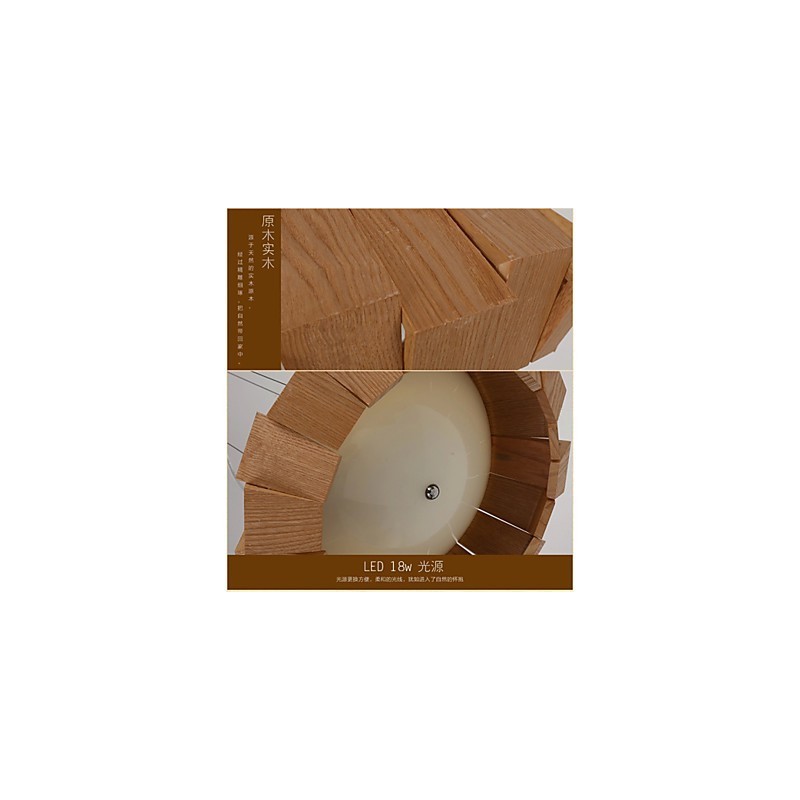 Chandelier Country Fa bambusz