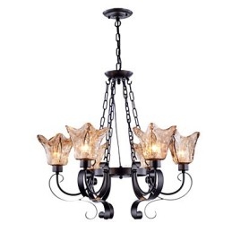 Csillár 6 Lights Glass Traditional Classic Vintage