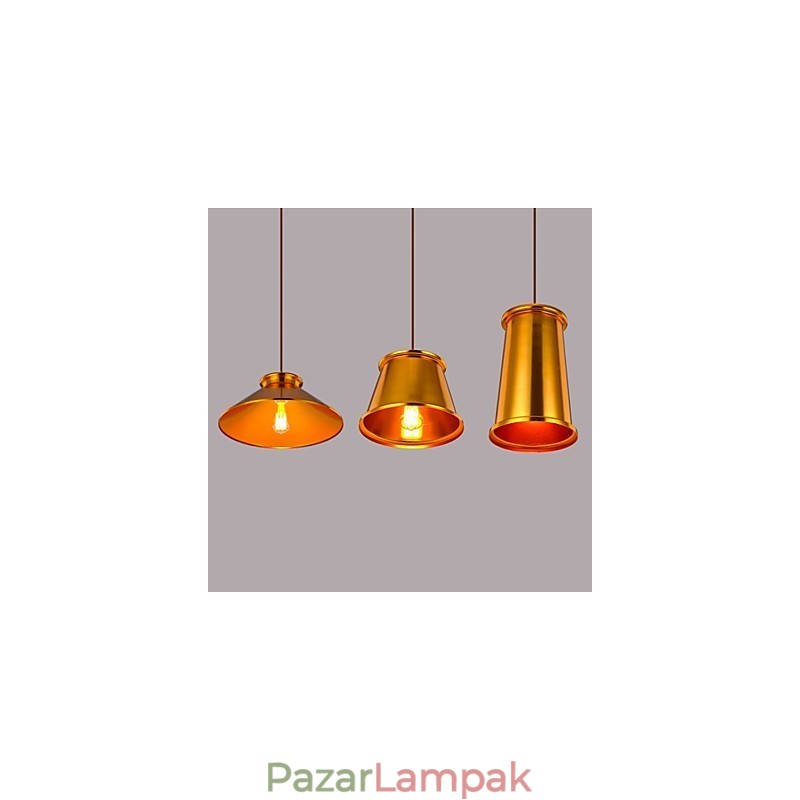 Csillár Mini stílusú Modern kortárs fém 3 fényű függőlámpa