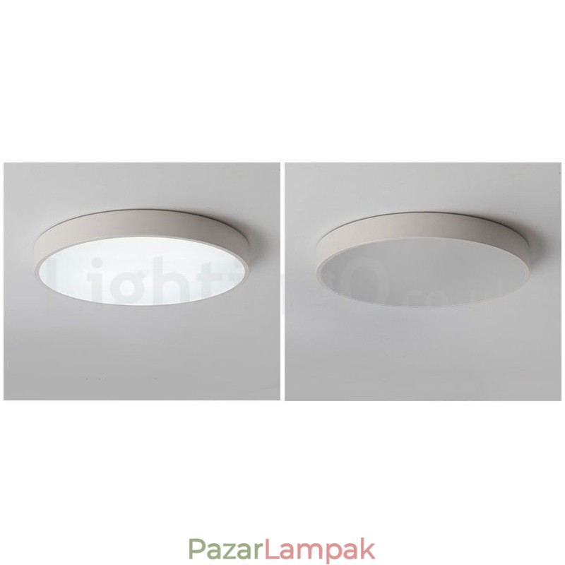 Ultravékony, szabályozható, modern, skandináv stílusú, süllyesztett mennyezeti lámpák akril ernyővel, távirányítóval fali lámpaként is használhatók