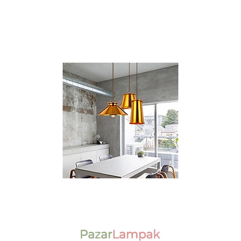 Csillár Mini stílusú Modern kortárs fém 3 fényű függőlámpa