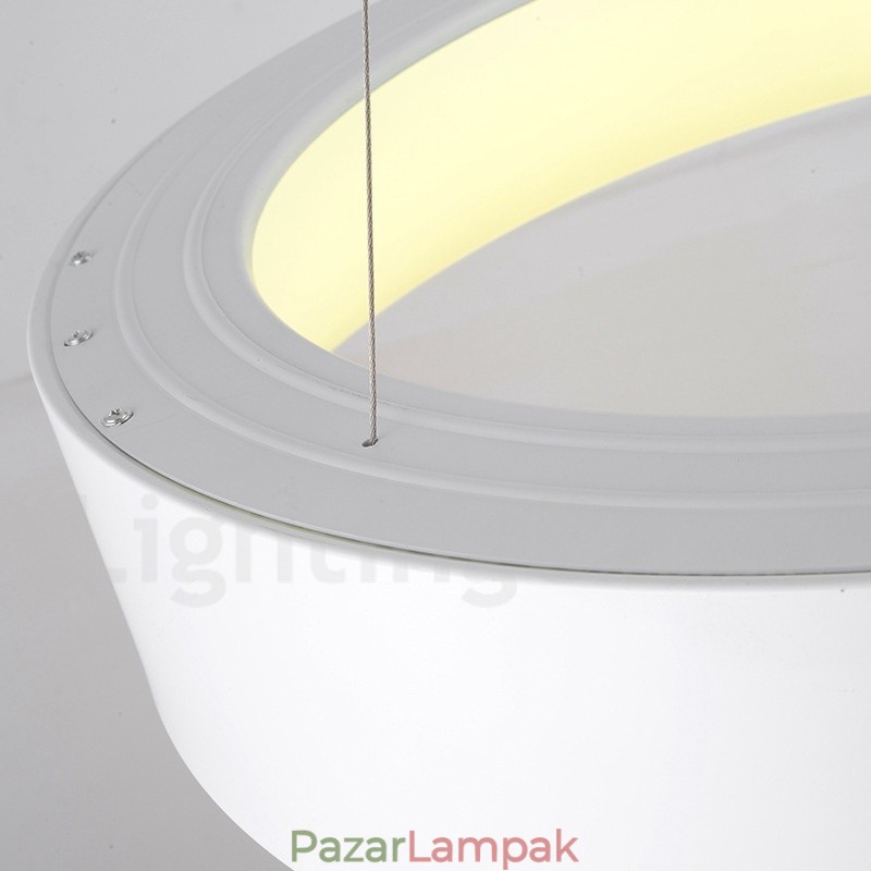 Tompítható, modern, skandináv stílusú, függő mennyezeti lámpák távirányítóval