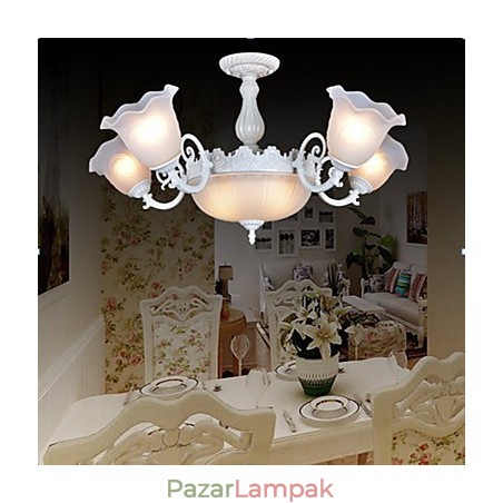Süllyesztett lámpák fehér európai retro klasszikus Süllyesztett lámpák fehér európai retro klasszikus