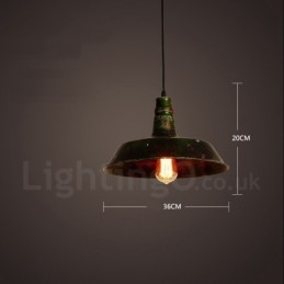 1 világos rusztikus nyaraló Retro Vintage függő fényű loft