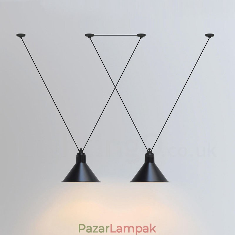 3 könnyű, modern, modern függesztékes mennyezeti lámpa