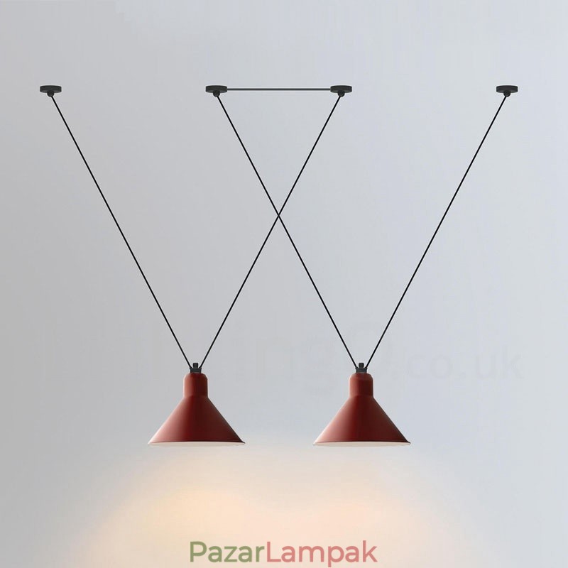 3 könnyű, modern, modern függesztékes mennyezeti lámpa