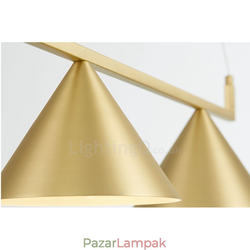 3 könnyű, modern, modern függesztékes mennyezeti lámpa